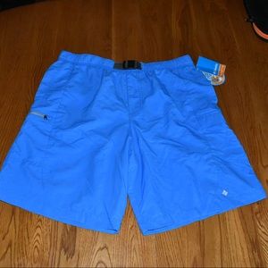 NWT Columbia Men’s Swim Shorts Trunk Blue sz Large